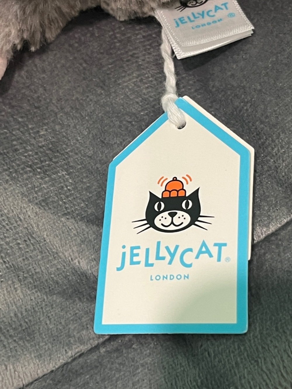 Jellycat Lolly Sugar Glider Beige, Gray Cream Plush, Approx. 5.5”, New with Tags - Picture 9 of 16